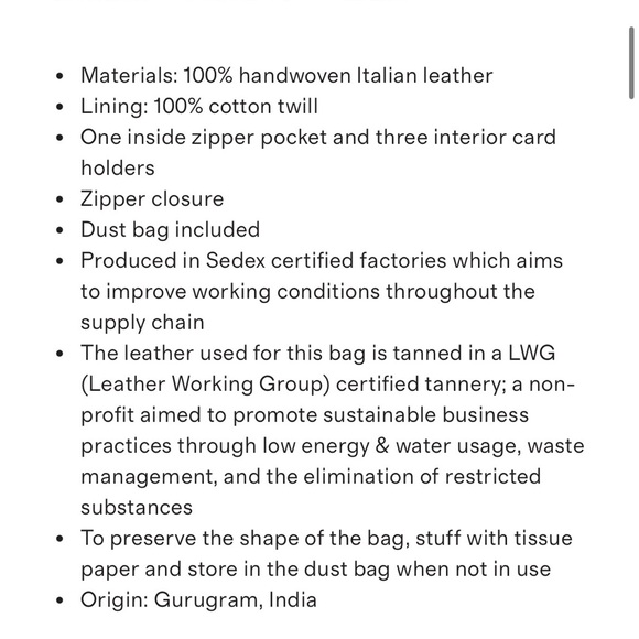 Quince Italian Handwoven Leather Mini Shoulder Bag - Picture 8 of 10